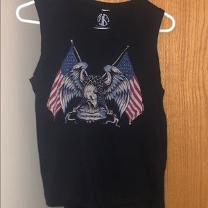 black california tank top